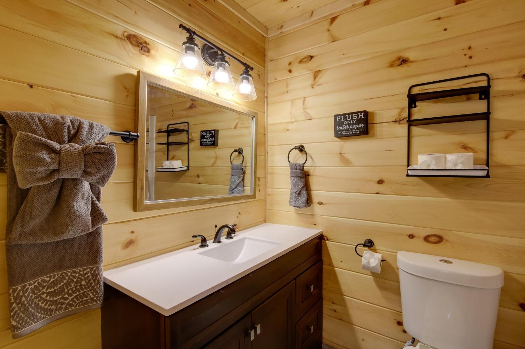 Gatlinburg Cabin With Game Room, Hot Tub And Mtn Views Luaran gambar