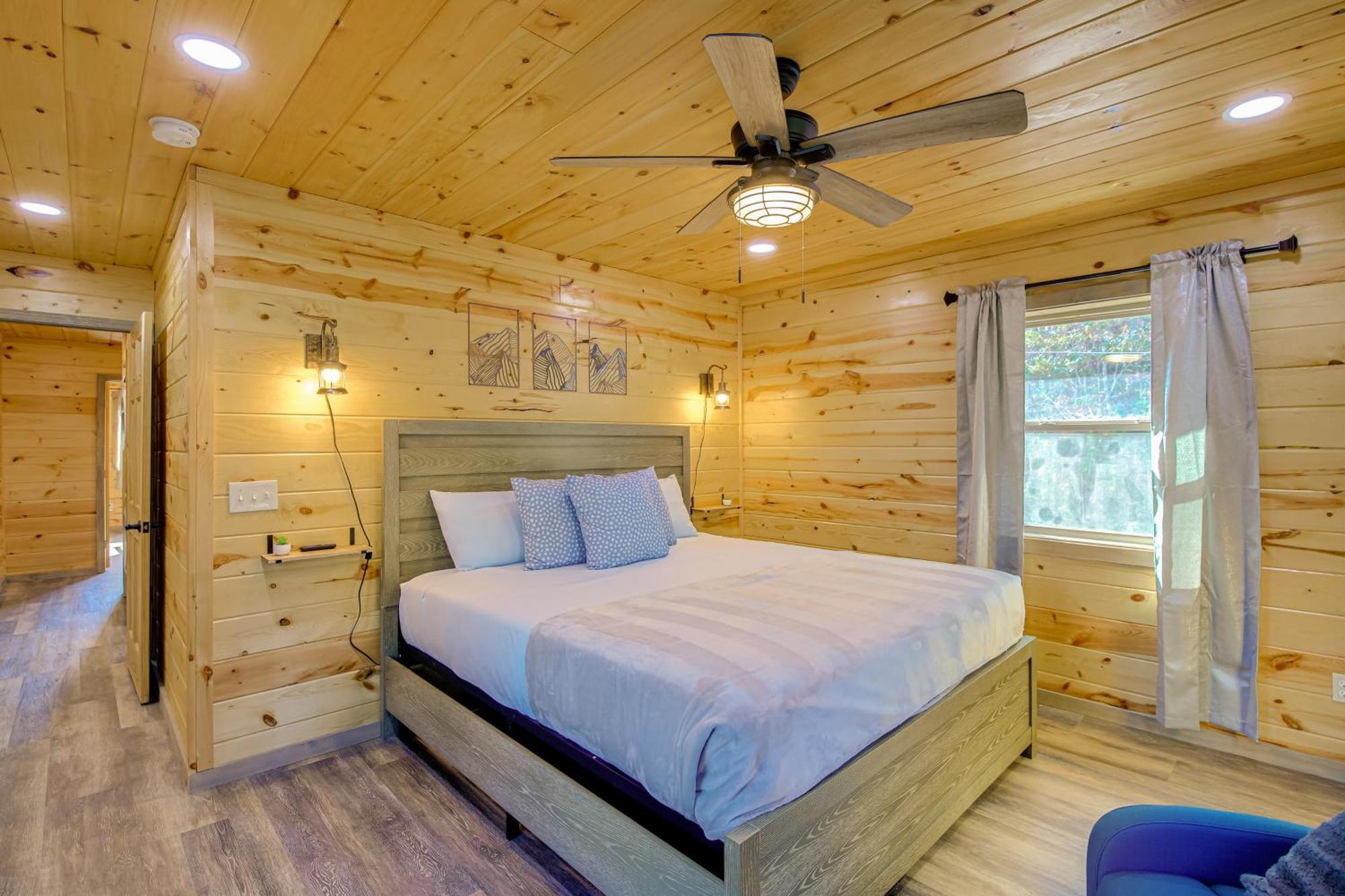 Gatlinburg Cabin With Game Room, Hot Tub And Mtn Views Luaran gambar
