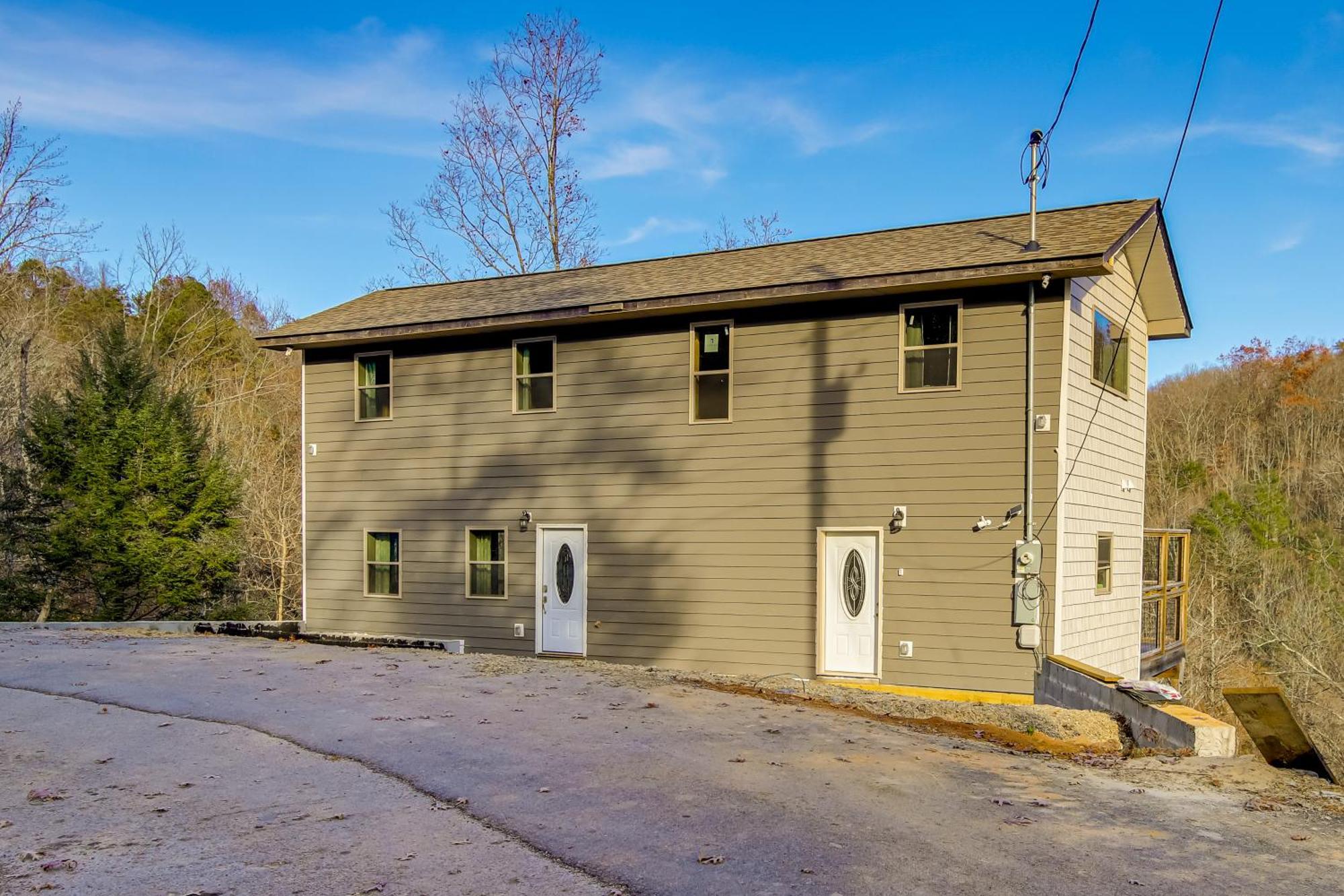 Gatlinburg Cabin With Game Room, Hot Tub And Mtn Views Luaran gambar